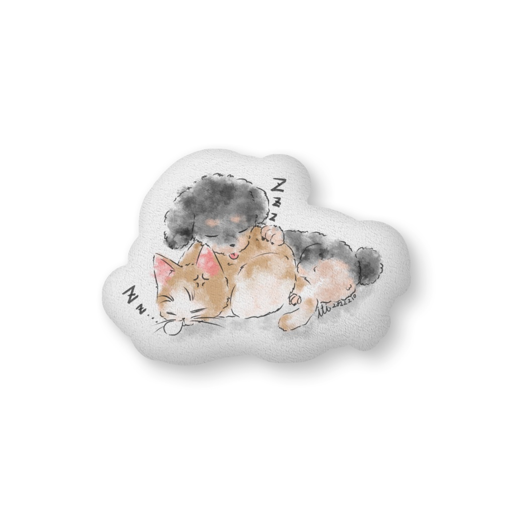 おひるねふわふわクッション