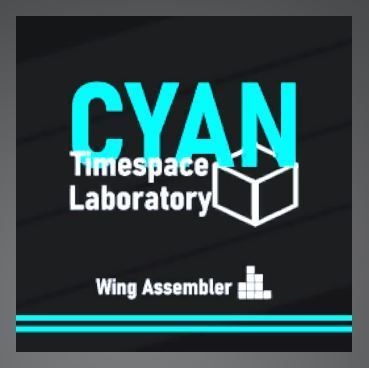 [Free] Cyan Timesapce Lab Badge