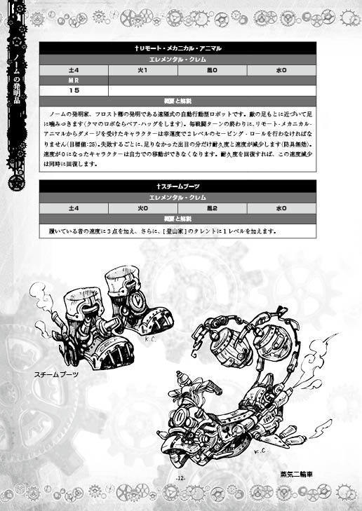 T&Tスチームパンク~ノームの発明品~