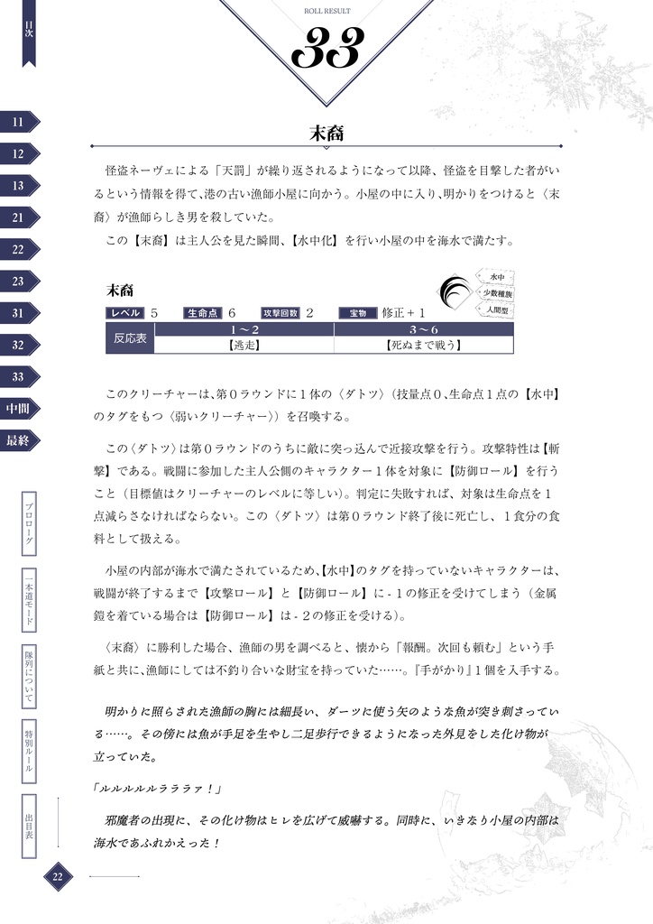 (電子版)ローグライクハーフd33シナリオ(各種)