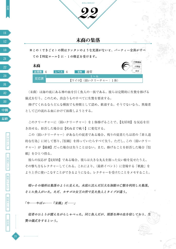 (電子版)ローグライクハーフd33シナリオ(各種)