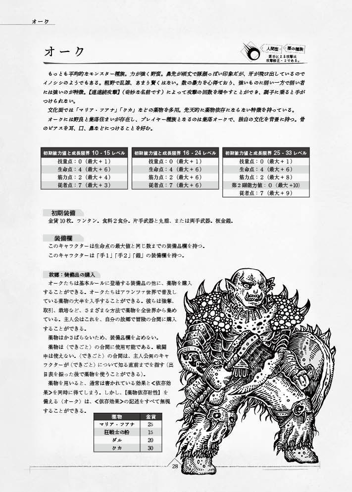 「ヒーローズオブダークネス」ローグライクハーフサプリメント