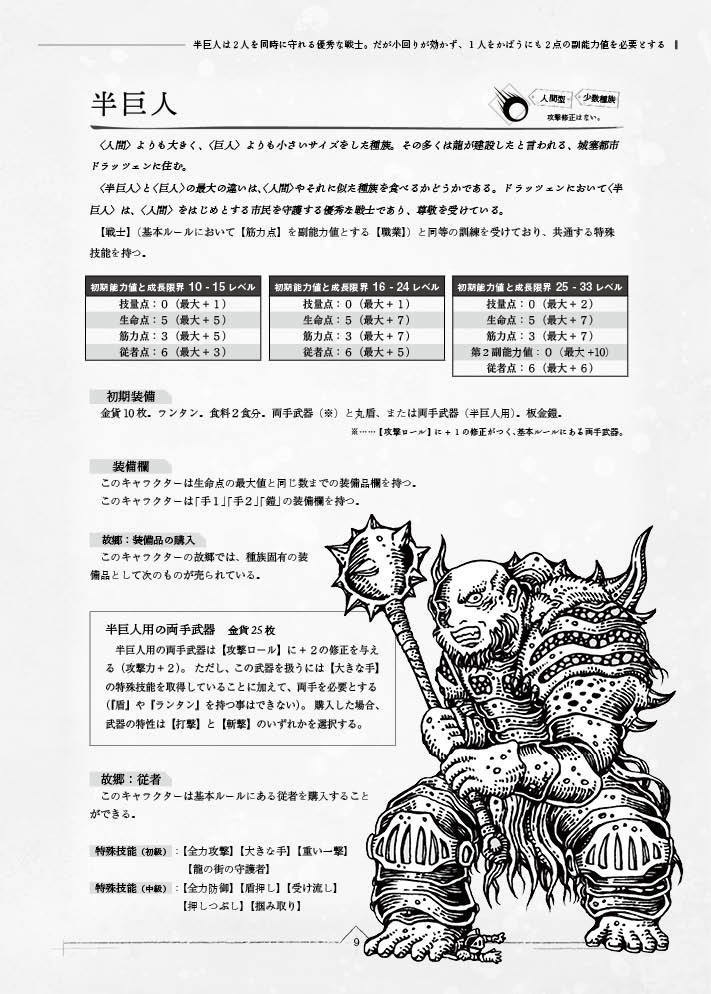 「ヒーローズオブダークネス」ローグライクハーフサプリメント