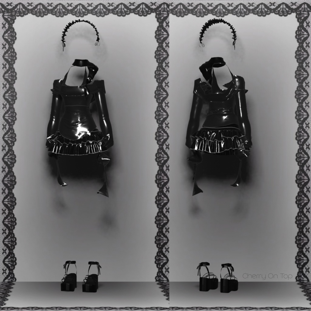 🦢🌑 [Light And Dark Outfit}