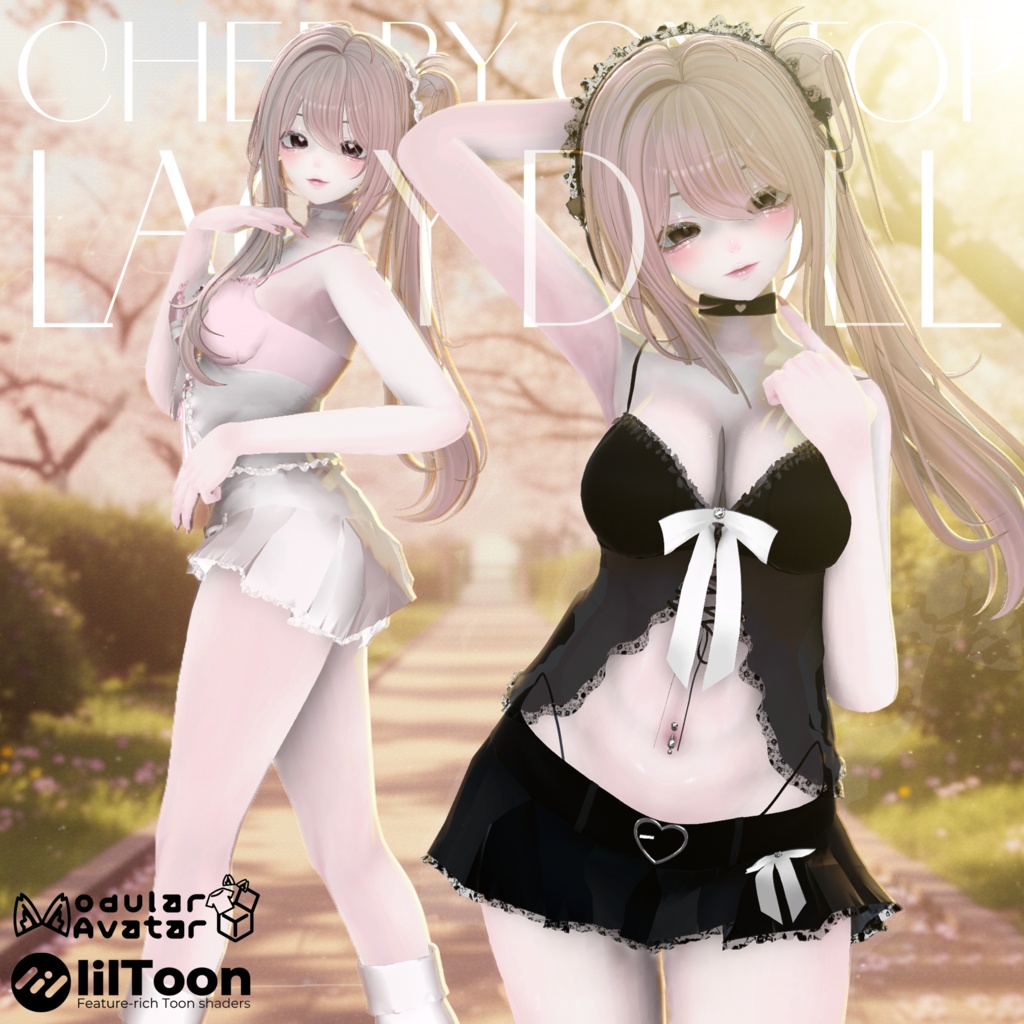 【7アバター対応】౨ৎ Lacy Doll - レース人形