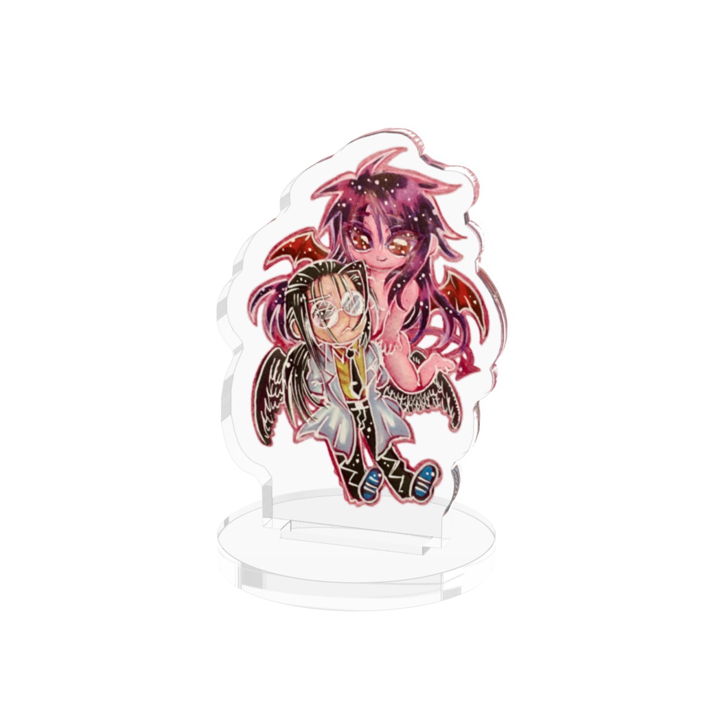 宝びん 天使×小悪魔 ❤︎ アクリルスタンド。