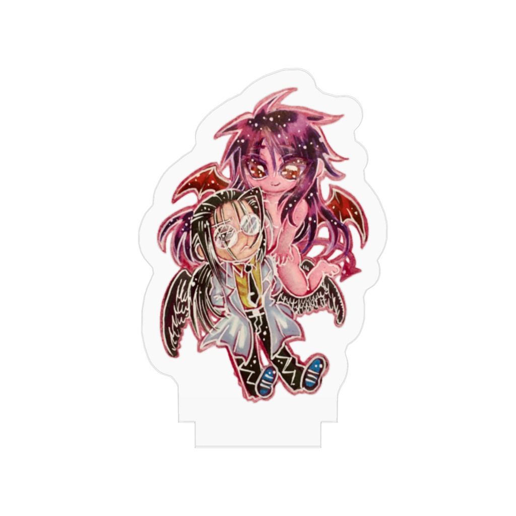 宝びん 天使×小悪魔 ❤︎ アクリルスタンド。