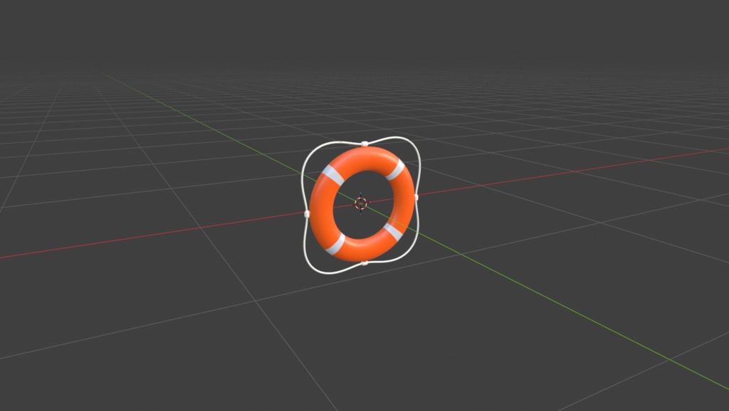 救命浮環 Life Buoy 3D Model