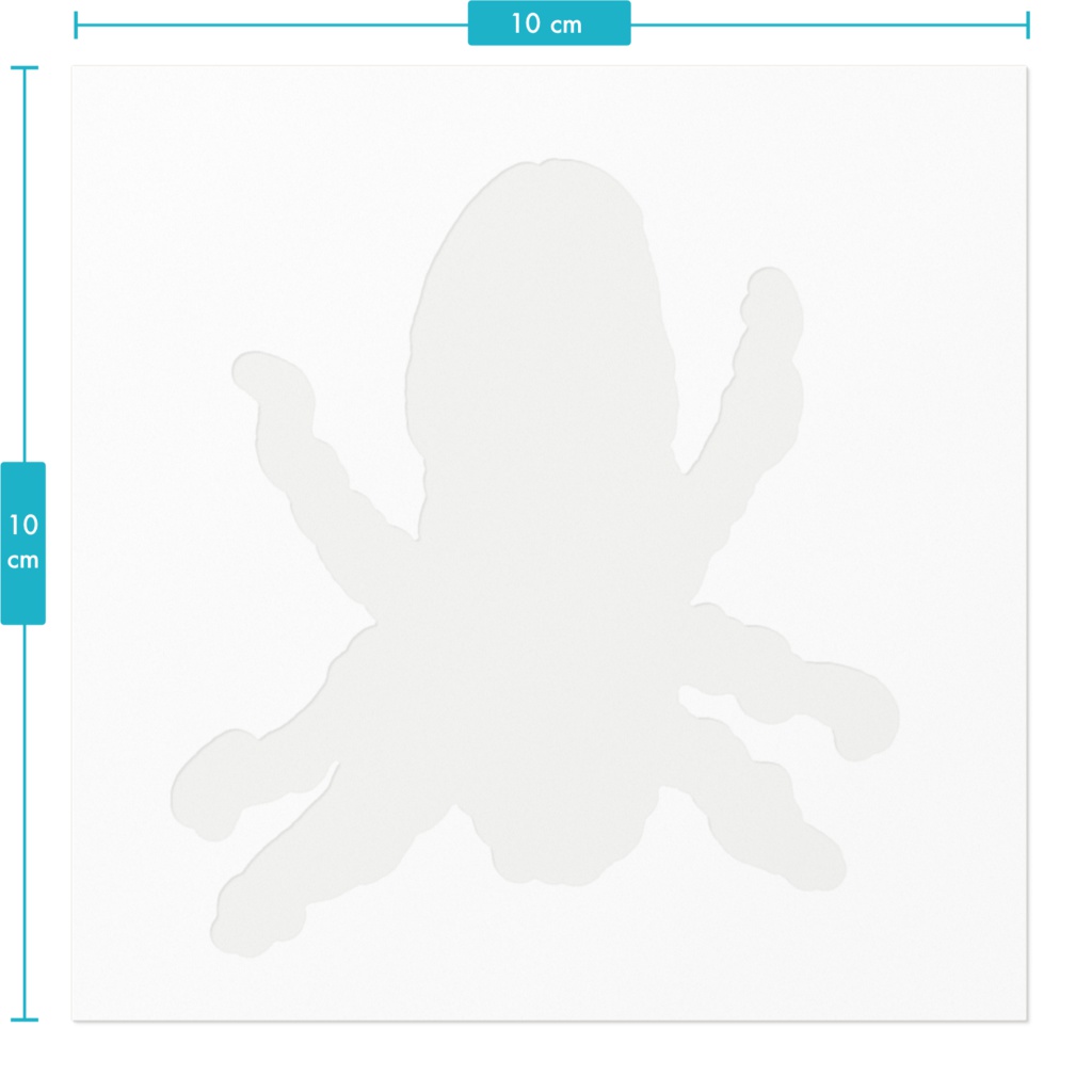 へんな動物ステッカー(クワガタ)