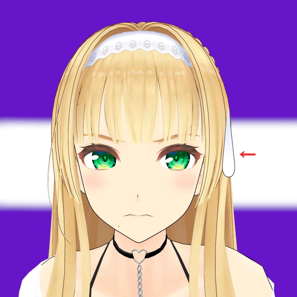 VRChat向け「マンガ的な汗モデル」無料配布です。