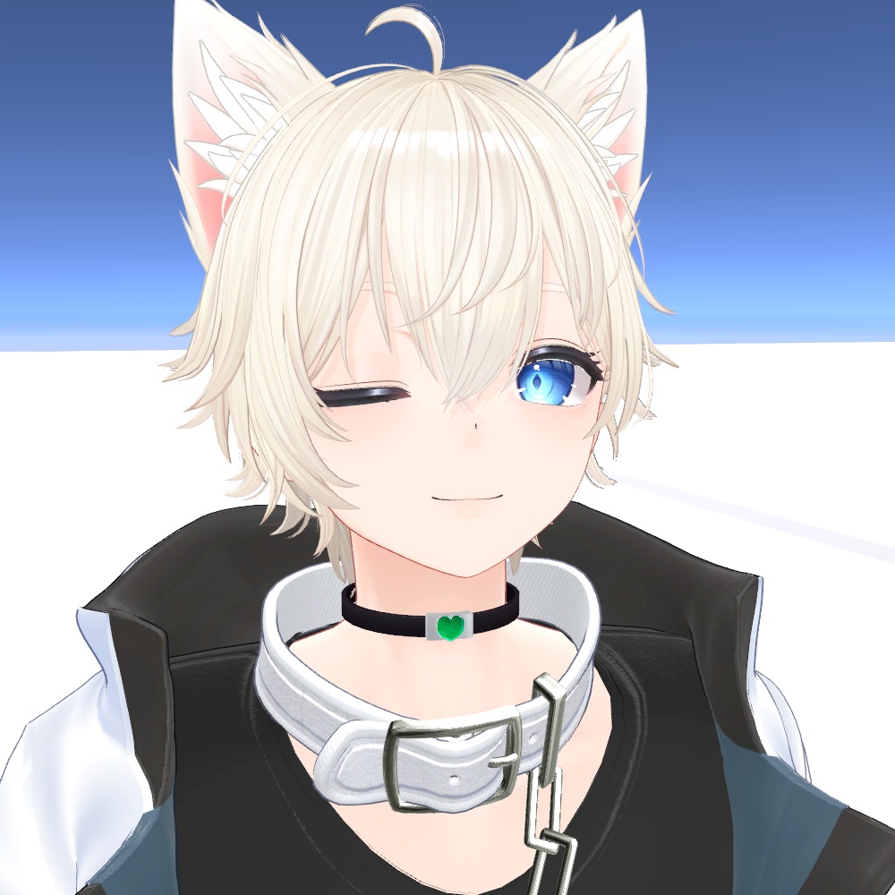VRChat向け「heart_choker」ハートチョーカー