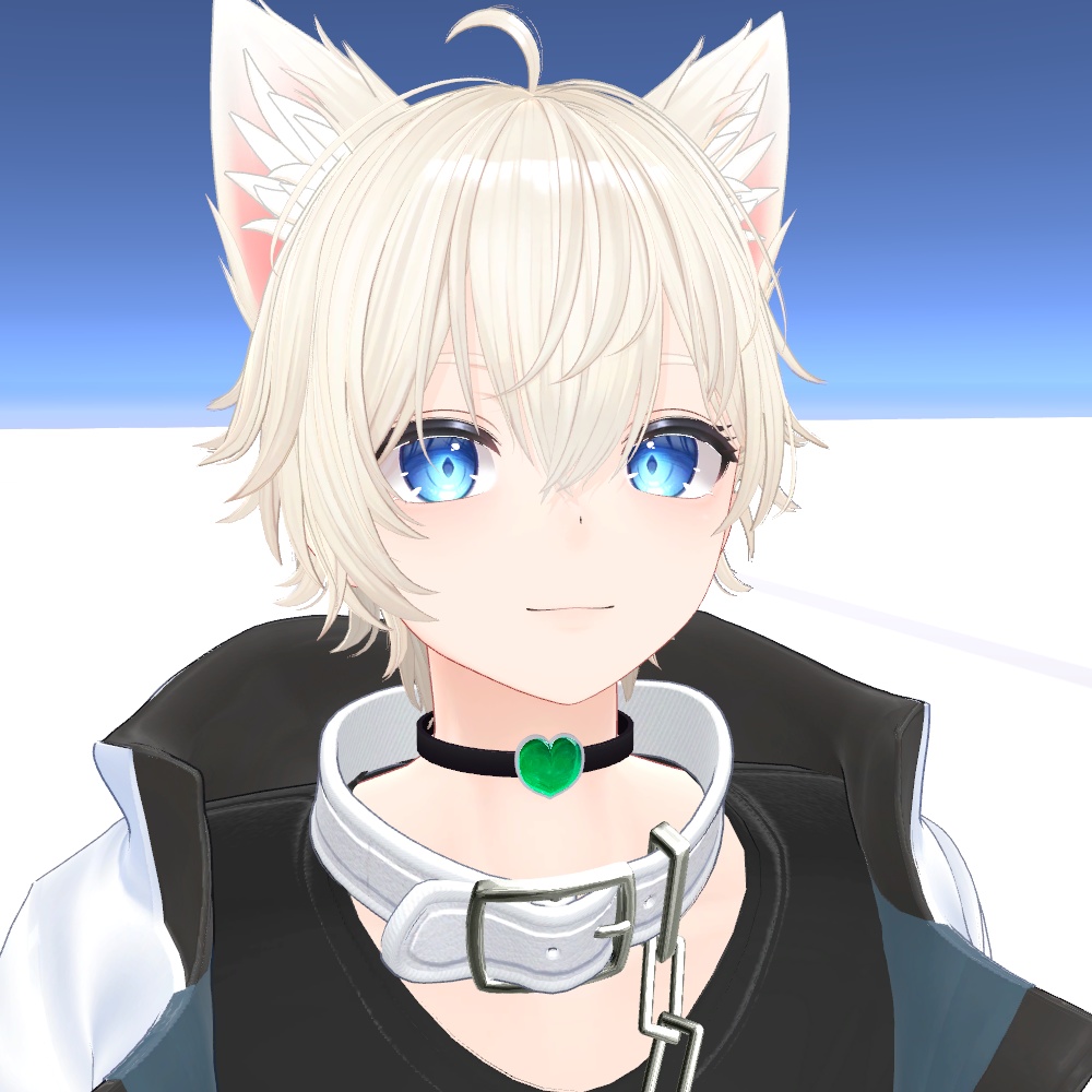 VRChat向け「heart_choker」ハートチョーカー