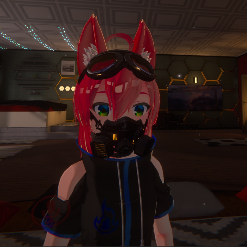 ガスマスク 2colors