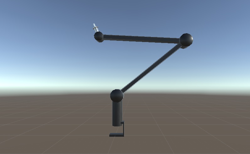 【VRC】クランプアーム(ボーン設定済み)【UnityPackage】