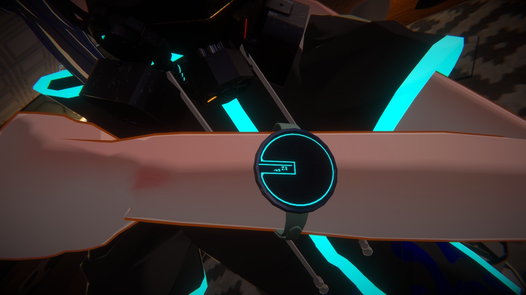 【VRC】チョコミン時計(アニメーション付き)【UnityPackage】