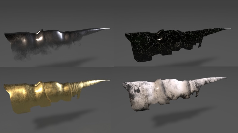 【VRC】アーマーリング(4色)【UnityPackage】