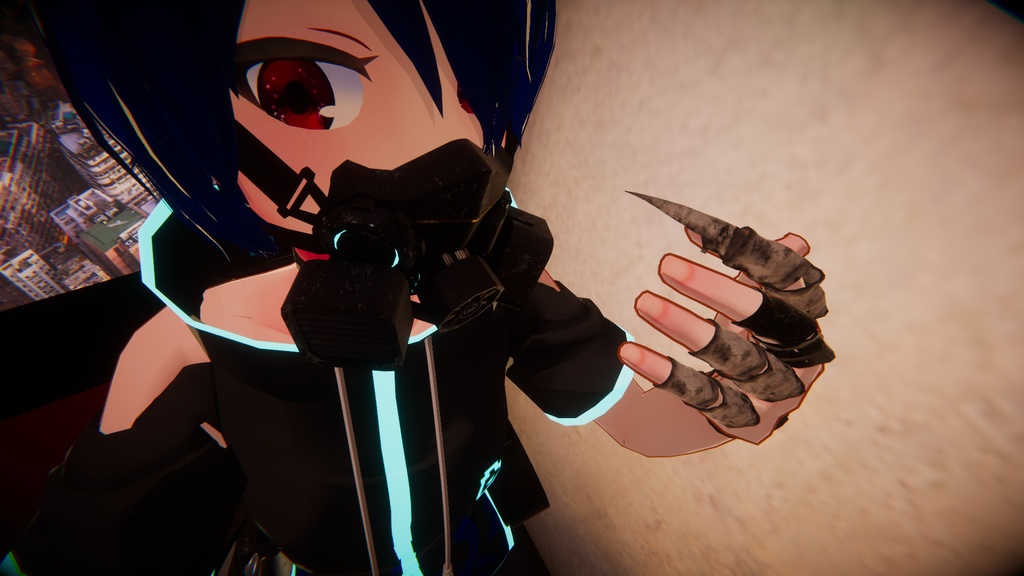 【VRC】アーマーリング(4色)【UnityPackage】