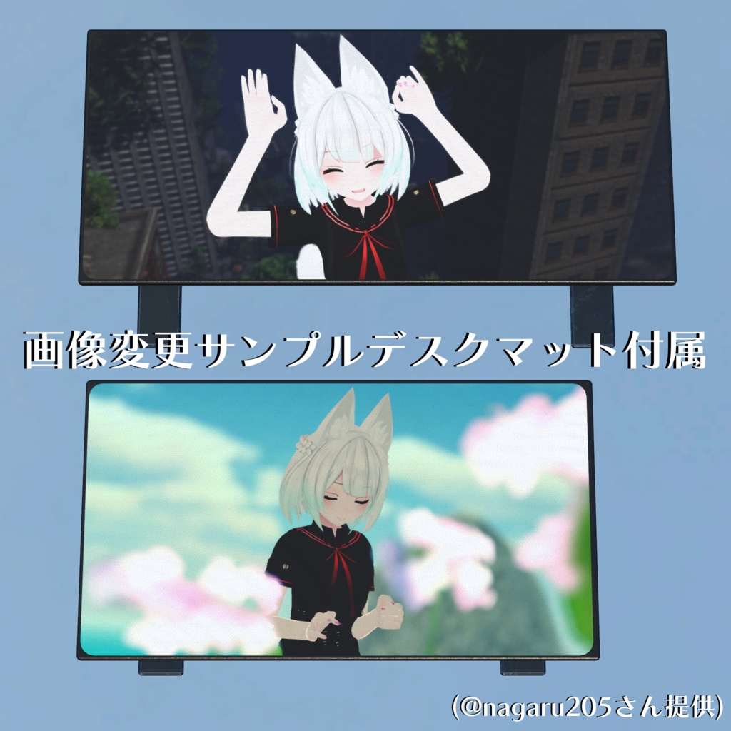 ゲーミングデスク&チェアセット GD-221