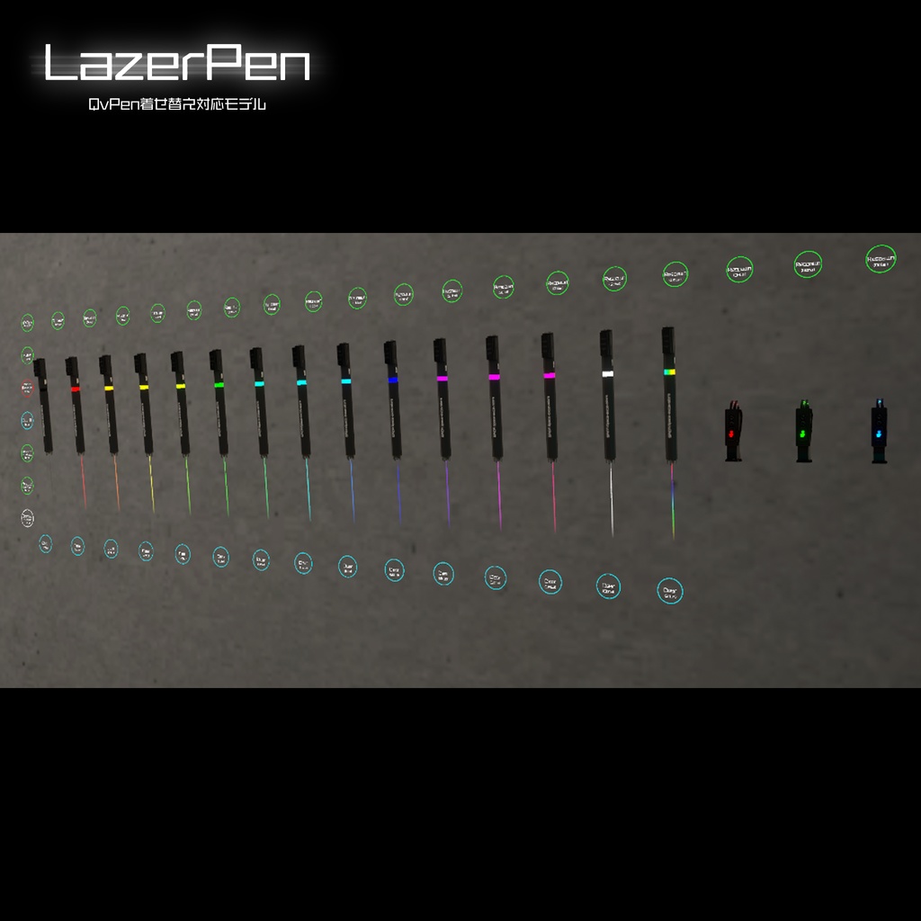 LazerPen SE-122 - QvPen着せ替え対応