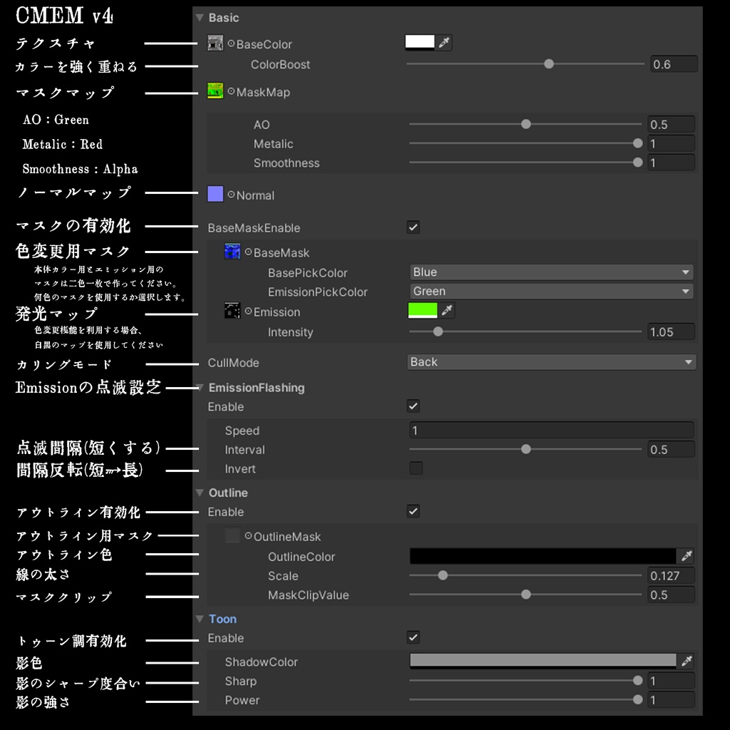 CMEMシェーダー ST-058sh