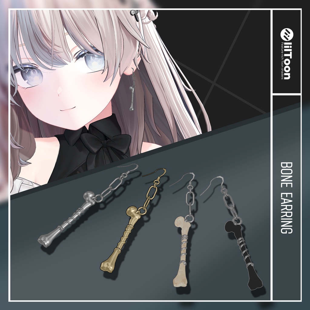 Bone Earring FE-707