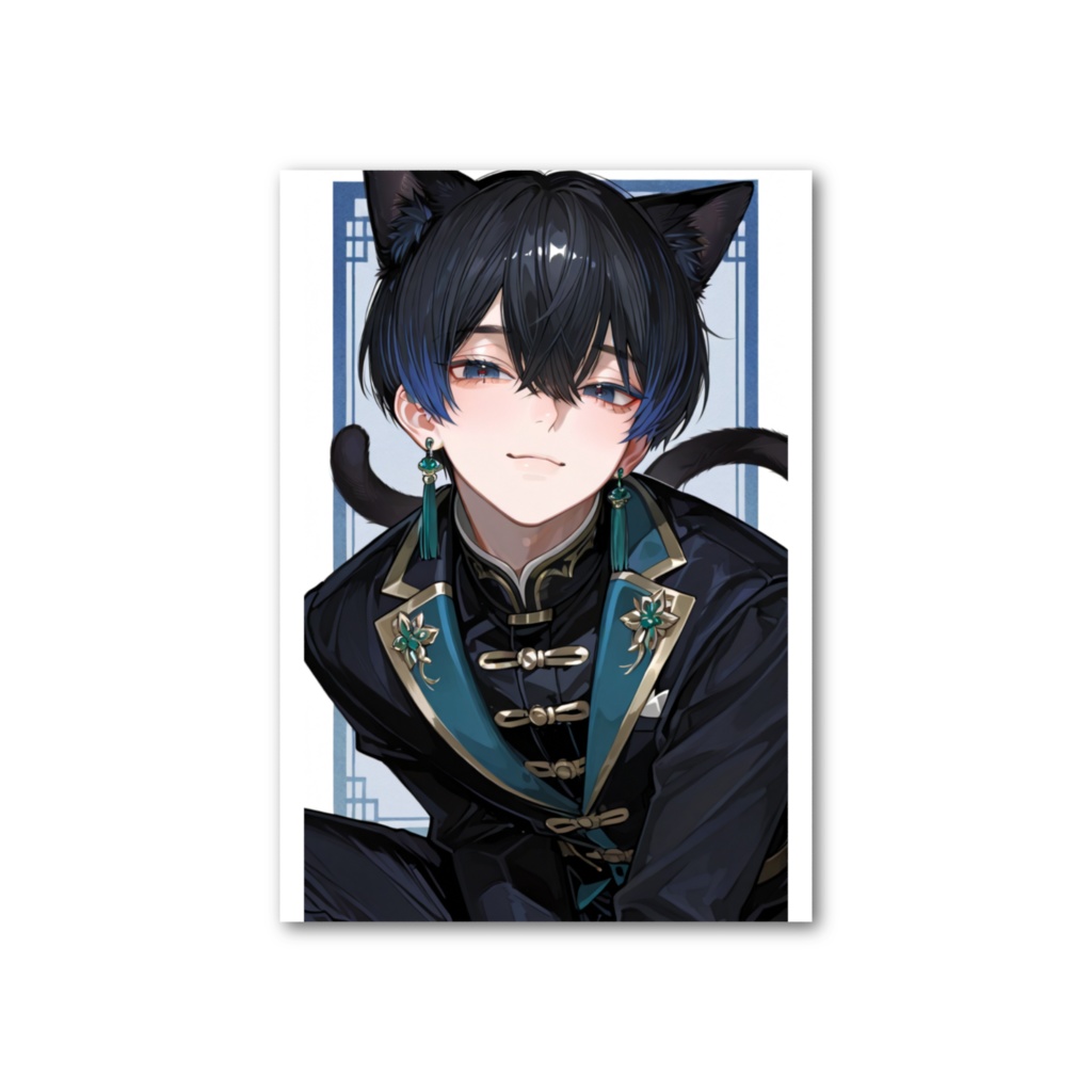 箕輪龍 フォト風カード🐱