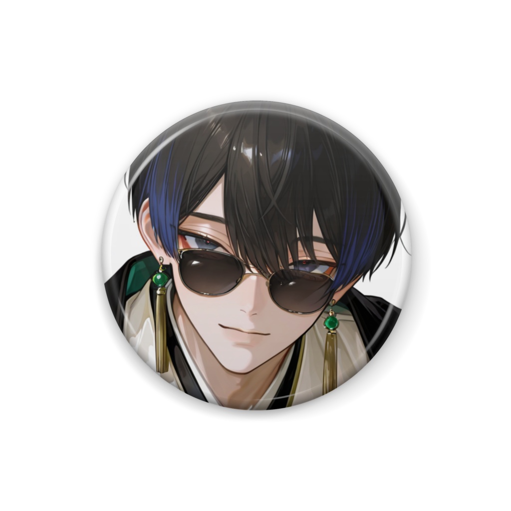 箕輪龍 缶バッジ25mm