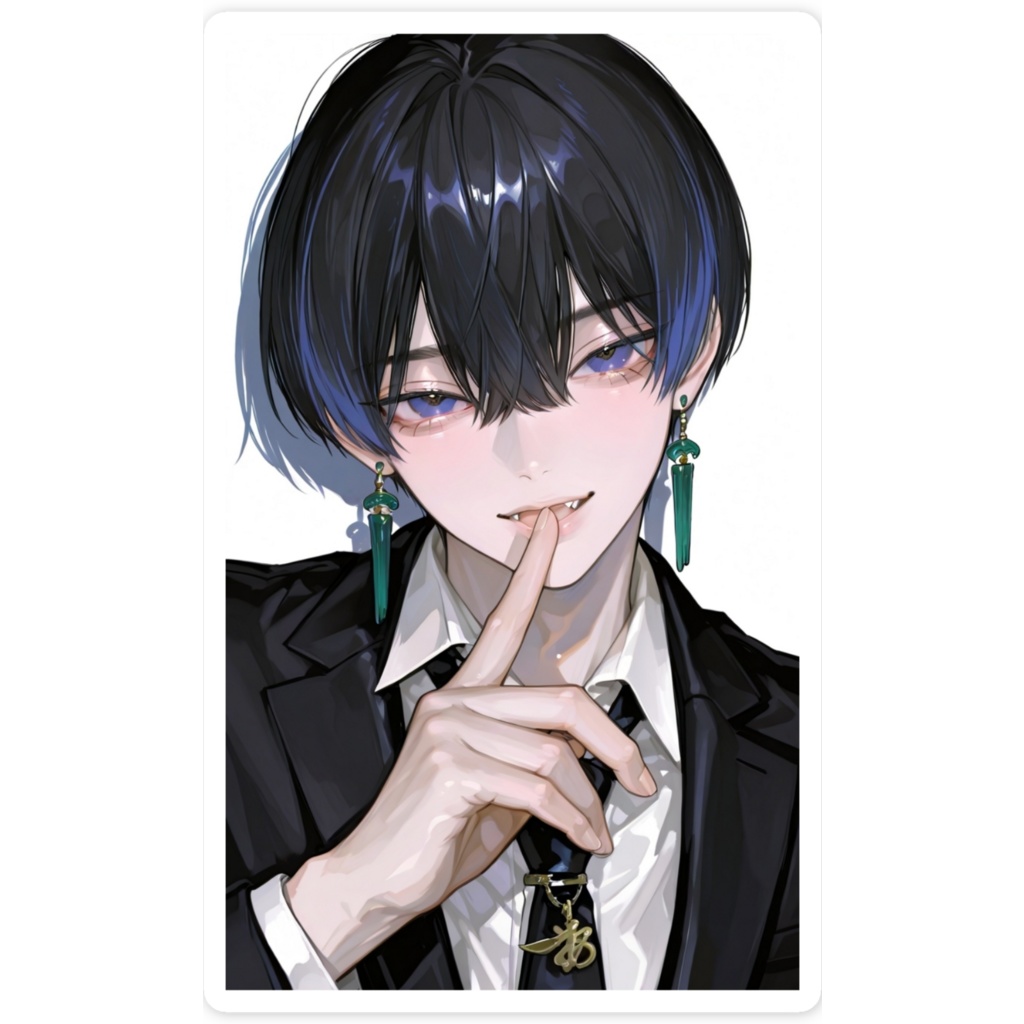 箕輪龍 スマホステッカー