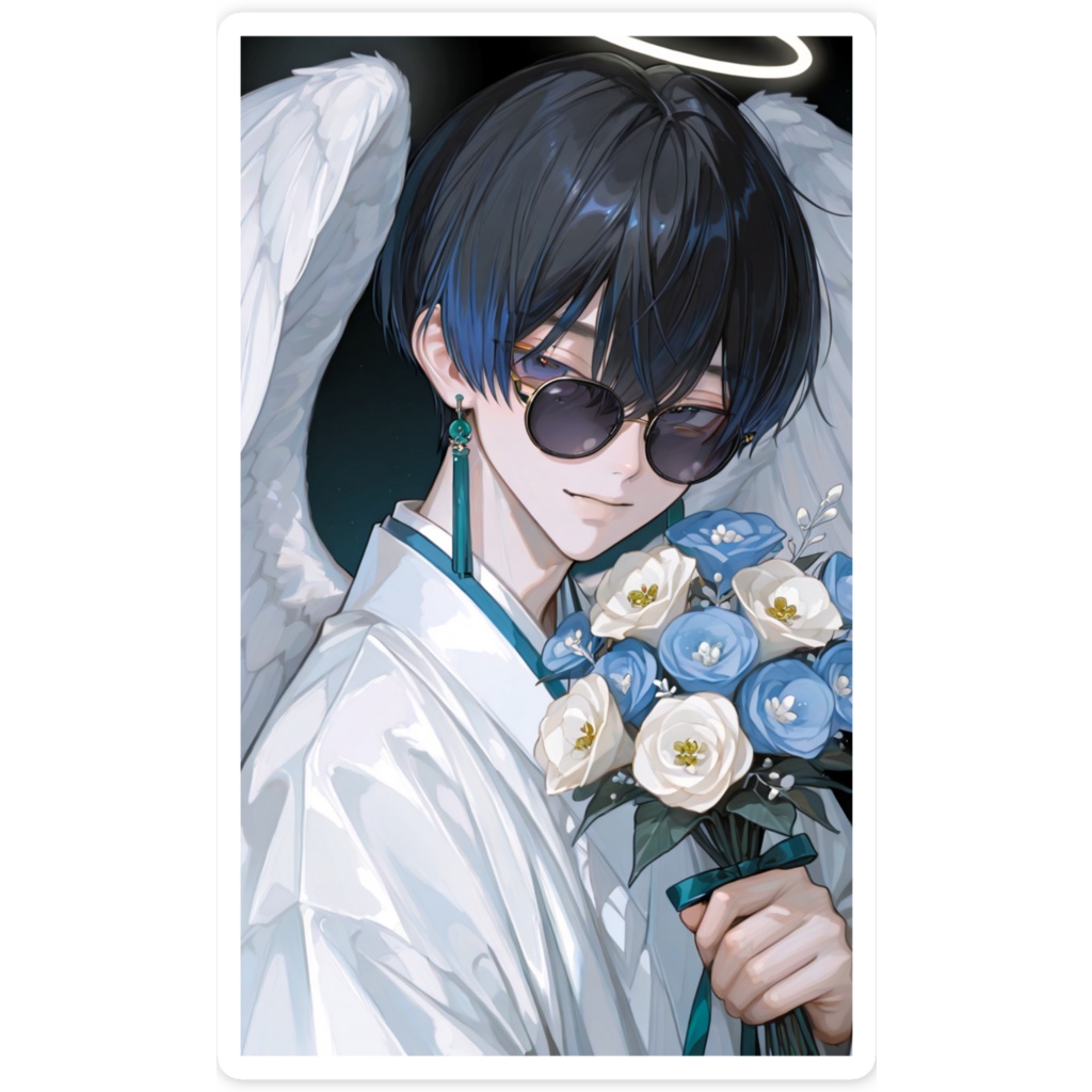 箕輪龍 スマホステッカー