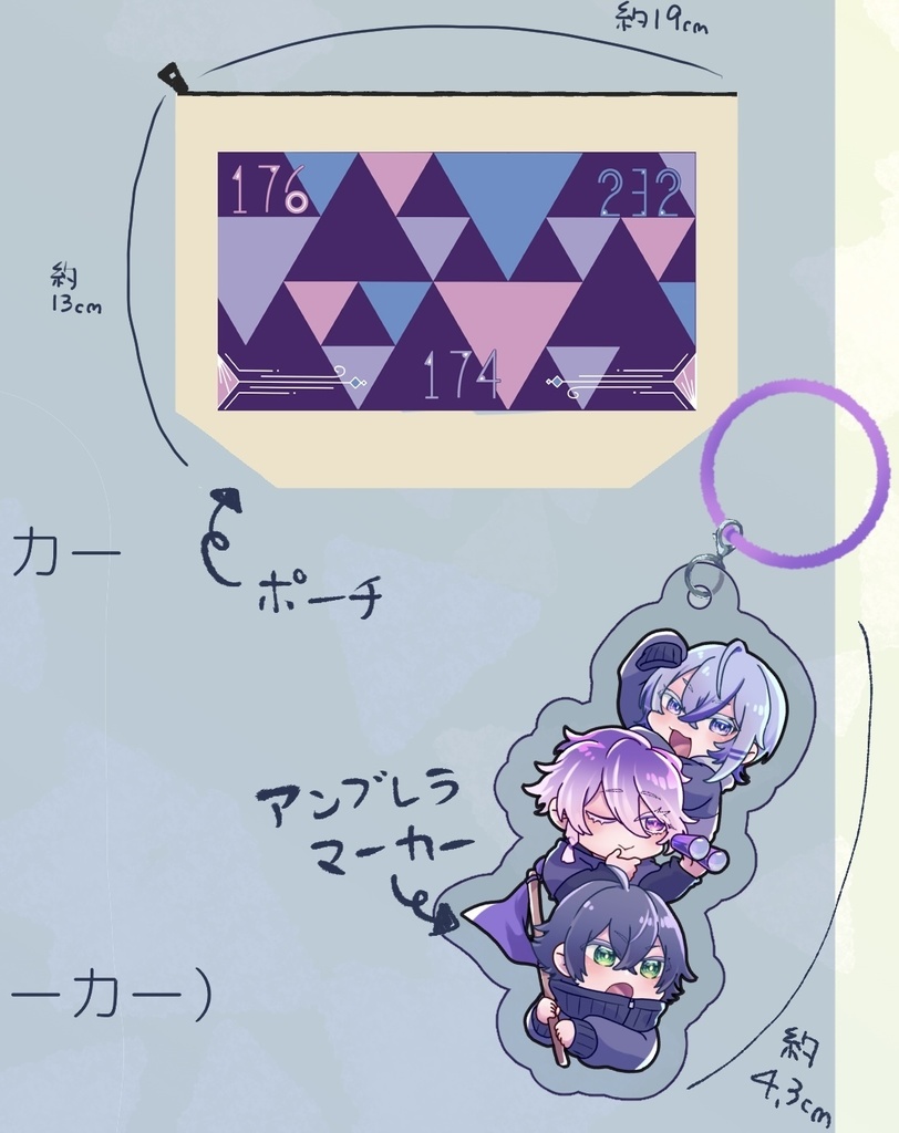 江戸三グッズセット(ちゃい)