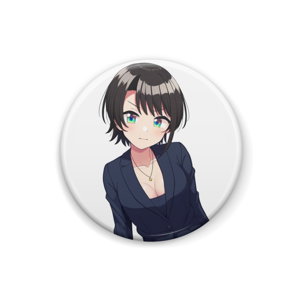 セクシーOLな🚑ちゃんの缶バッジ