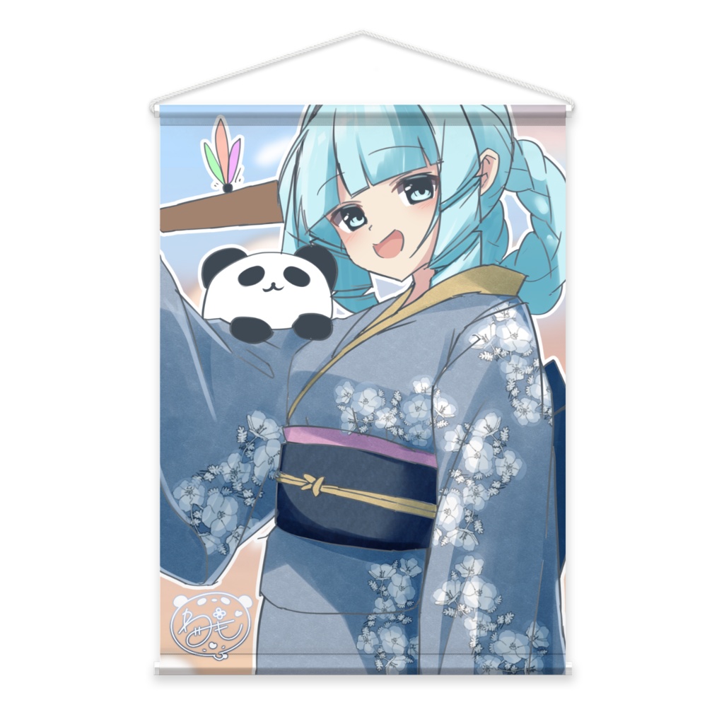 1周年記念タペストリー