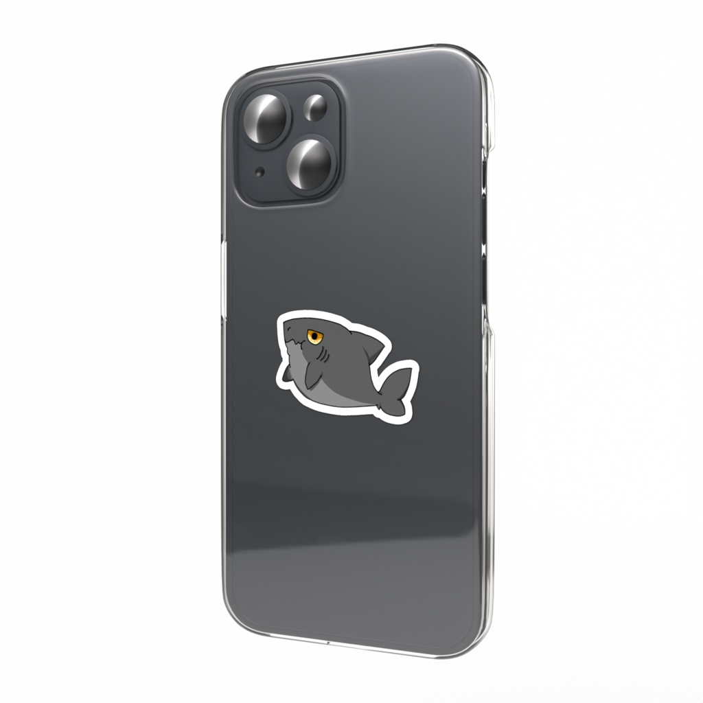 ゆるサメステッカー