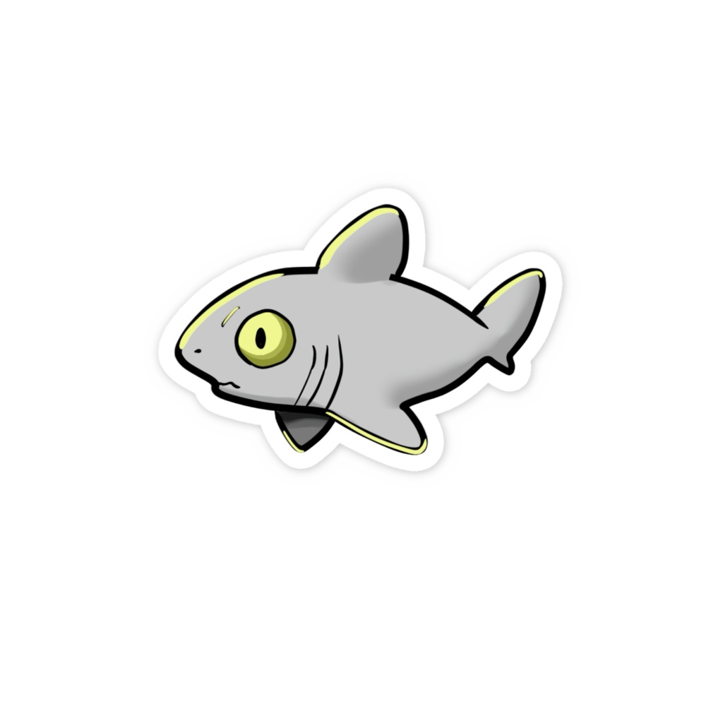 ゆるサメステッカー その二