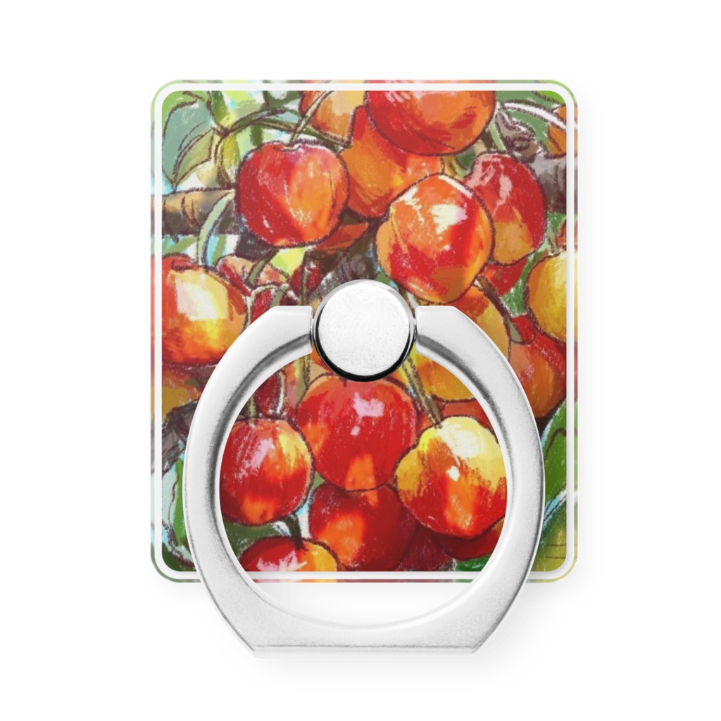 スマホリング-さくらんぼ🍒