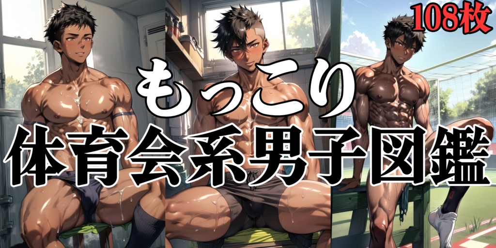 もっこり体育会系男子図鑑