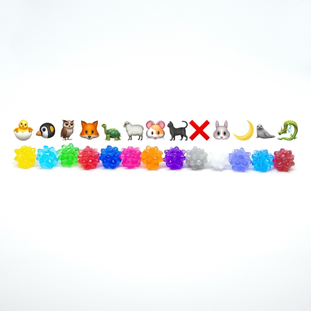 【非公式】ATNRカラー金平糖ヘアピン