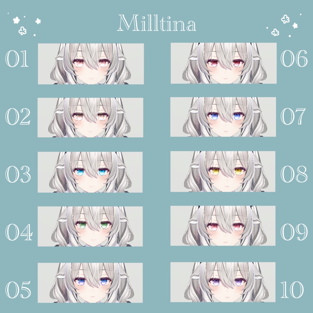 【SALE!!💐】花畑アイ【10アバター対応対応】