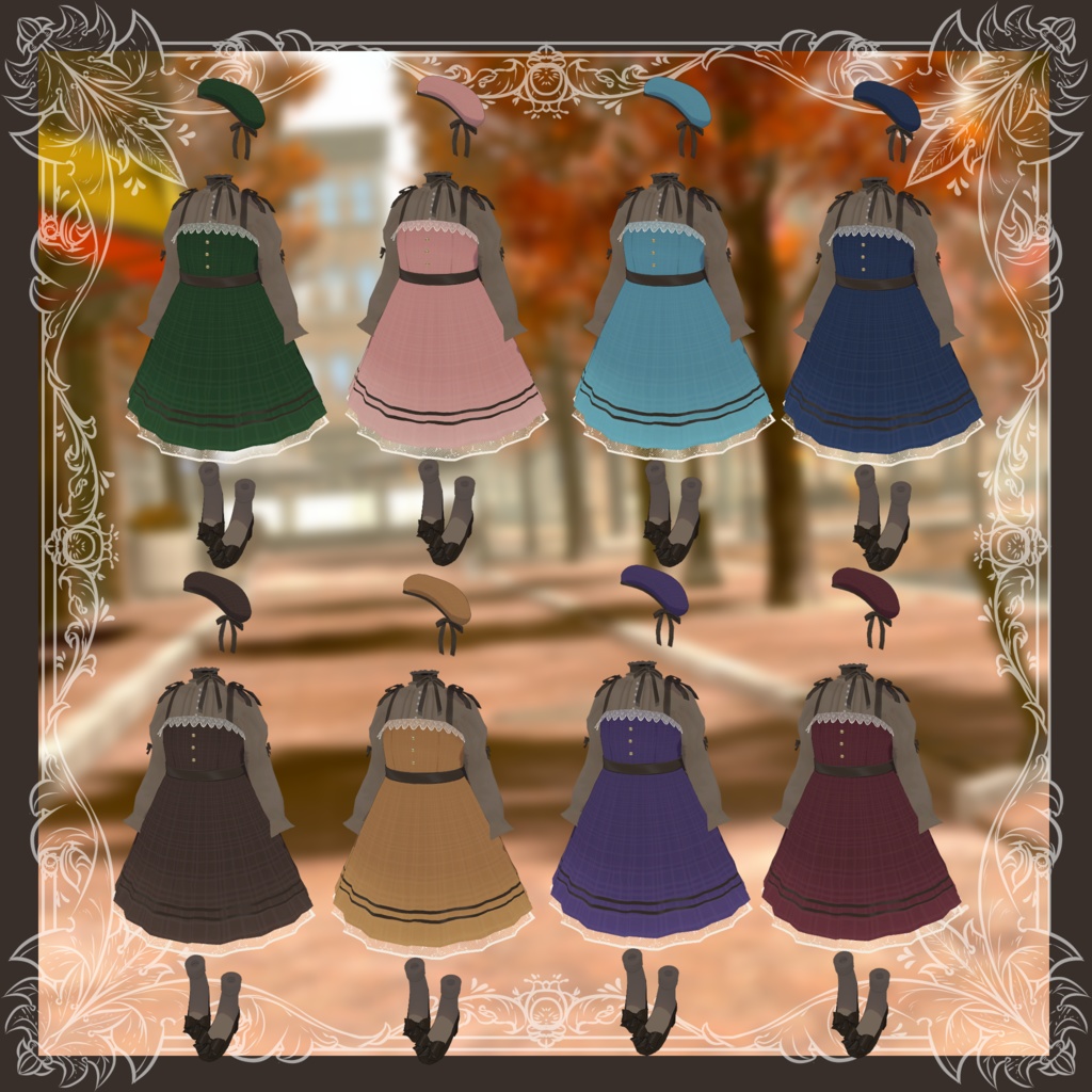 Autumn Ribbon【10アバター対応】