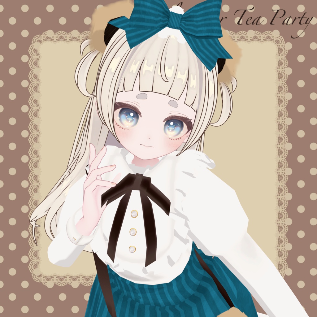 Little Bear Tea Party🧸🫖【3アバター対応】