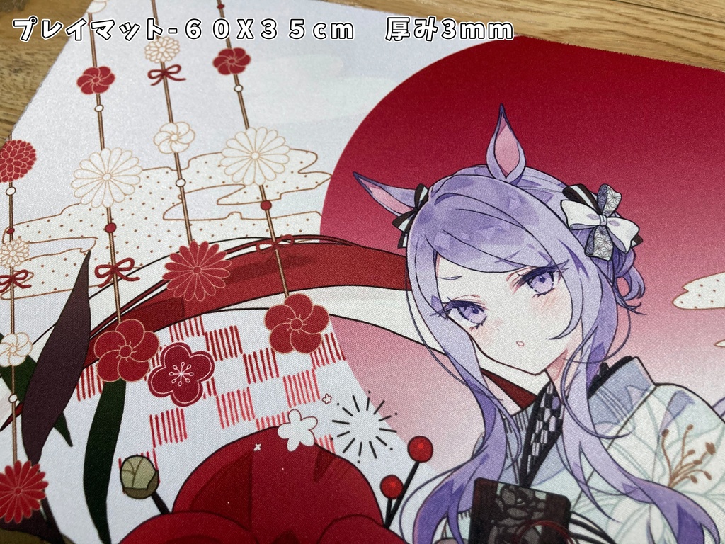 振袖ゴルマクちゃん アクスタ/プレイマット/タペストリー/38CM布扇子