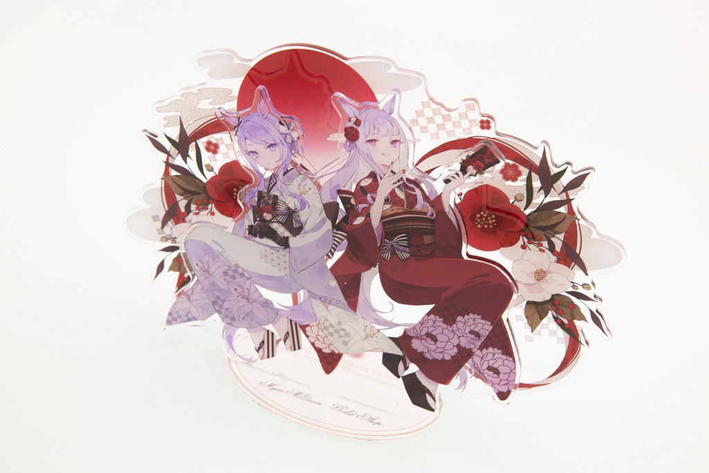 振袖ゴルマクちゃん アクスタ/プレイマット/タペストリー/38CM布扇子