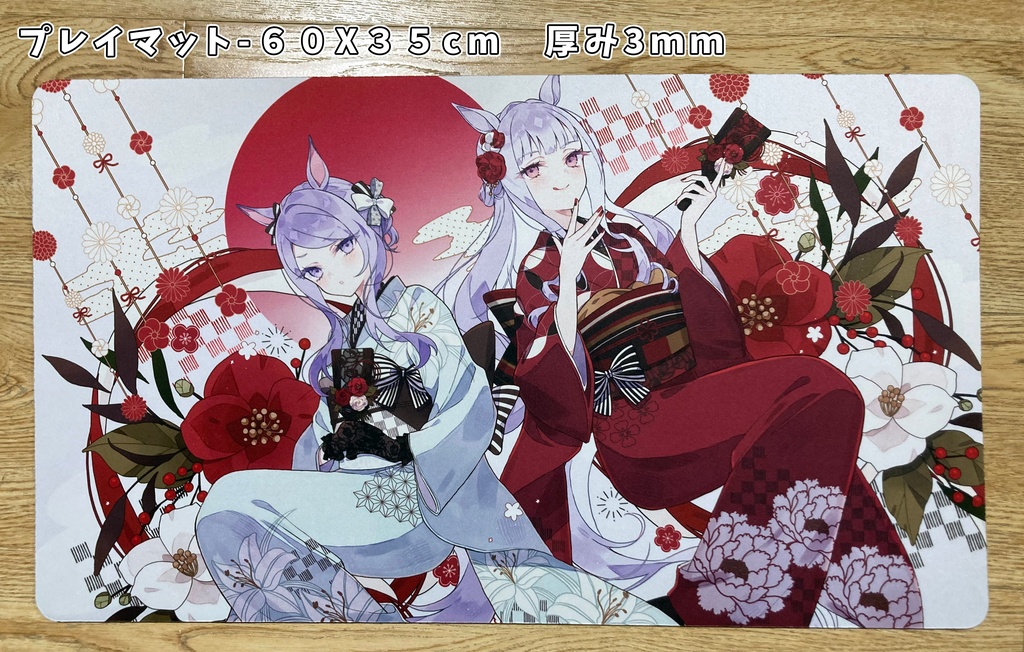 振袖ゴルマクちゃん アクスタ/プレイマット/タペストリー/38CM布扇子