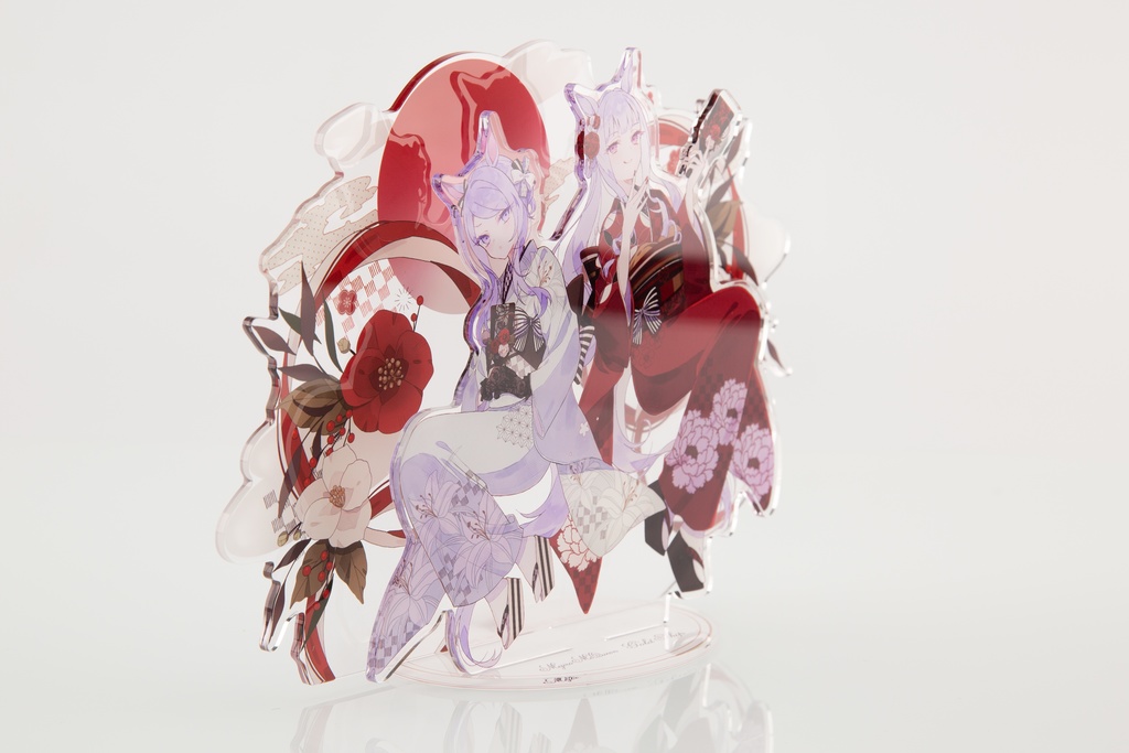 振袖ゴルマクちゃん アクスタ/プレイマット/タペストリー/38CM布扇子