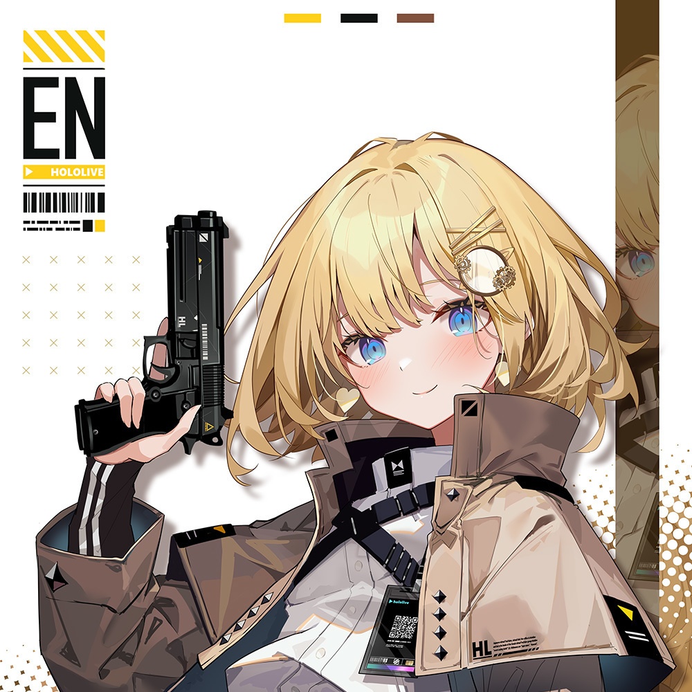 【hololive EN1-myth-】タクティカルファッションシリーズ アクリルフィギュア&タペストリー「BOOTH予約限定」