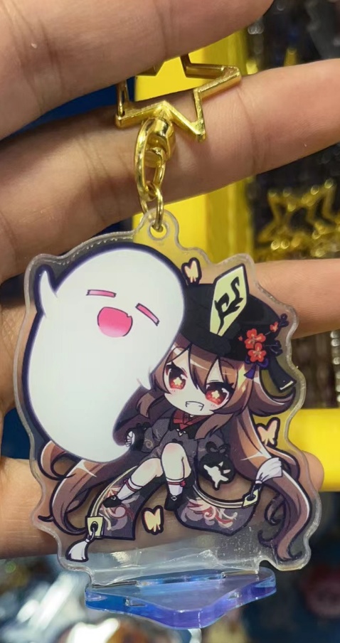 【原神】パイモン、ナヒーダ、クレー、雷電将軍、胡桃、甘雨、アクキー台座付