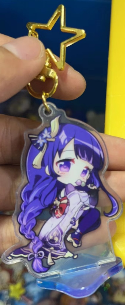 【原神】パイモン、ナヒーダ、クレー、雷電将軍、胡桃、甘雨、アクキー台座付