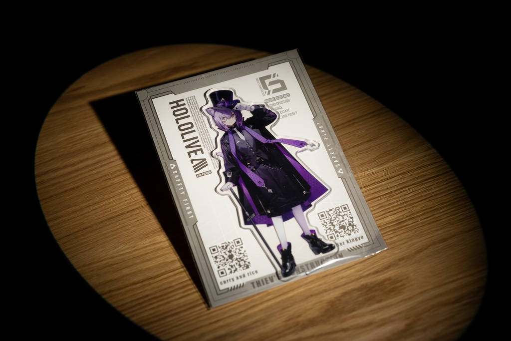 【THIEV'S CONSTRUCTION】泥棒建設 アクリルフィギュア&タペストリー「BOOTH予約限定」