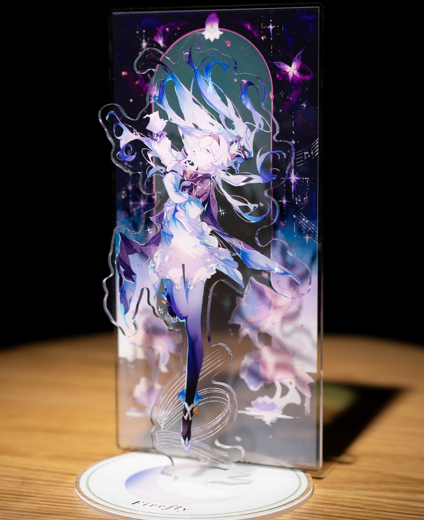 ホタル オーロラアクリルジオラマ & ホタル、ロビン、甘雨 タペストリー「受注生産」