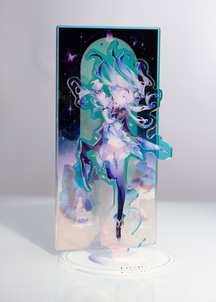 ホタル オーロラアクリルジオラマ & ホタル、ロビン、甘雨 タペストリー「受注生産」